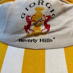 Vintage Giorgio Beverly Hills Promotional Visor